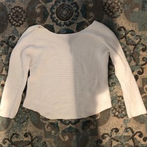 Vince Cotton Knit Sweater 3/4 Sleeves